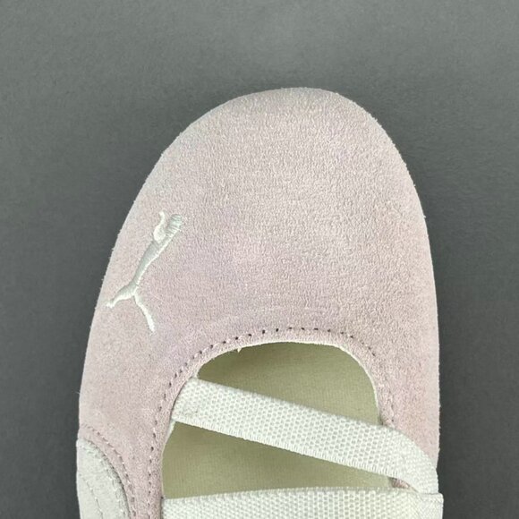Puma Double-Strap Pink Thin-Soled Dance Shoes - Picture 3 of 10